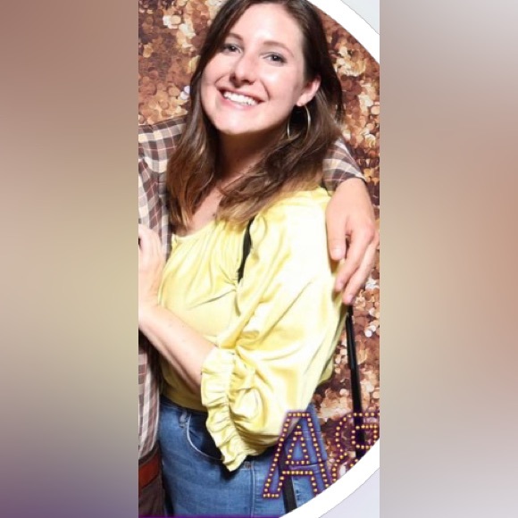 Vintage yellow blouse - Picture 5 of 5